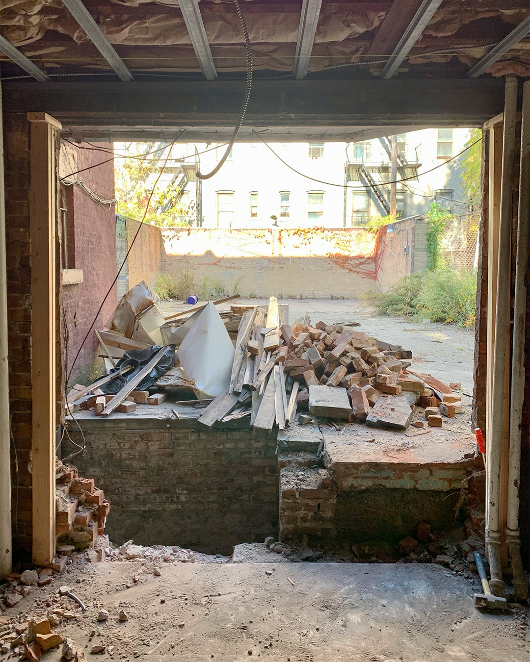 doorway demolition