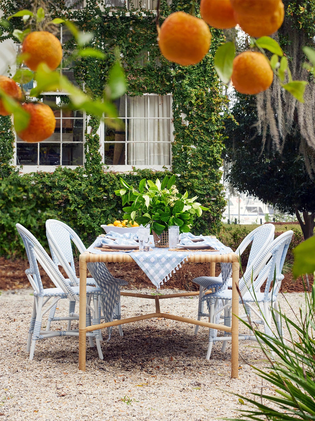 Stackable, Weatherproof Bistro Chairs Are 20% Off Right Now at Serena & Lily