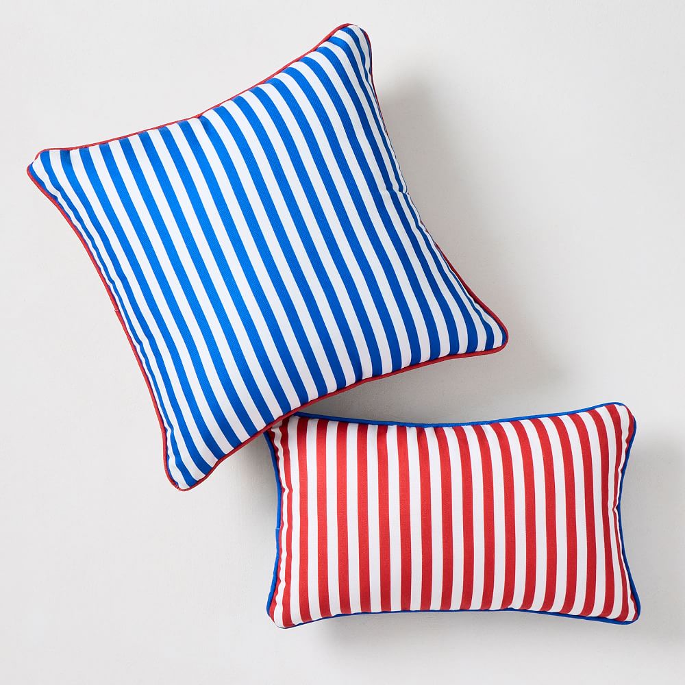 West Elm Transformed This Fashion Label’s Signature Striped Tee Into Stylish Outdoor Accessories