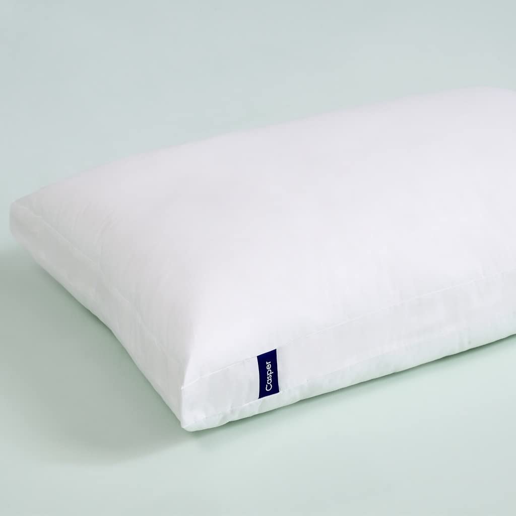casper white hybrid pillow