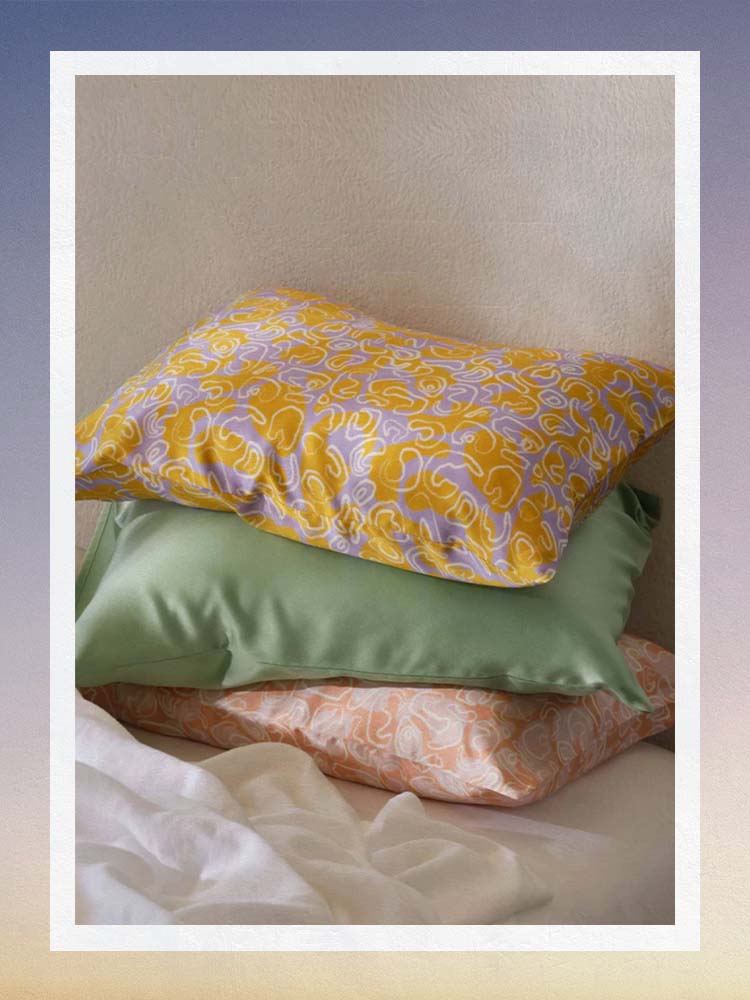 We Love That the Best Pillowcases Aren't Matchy-Matchy With Bedding