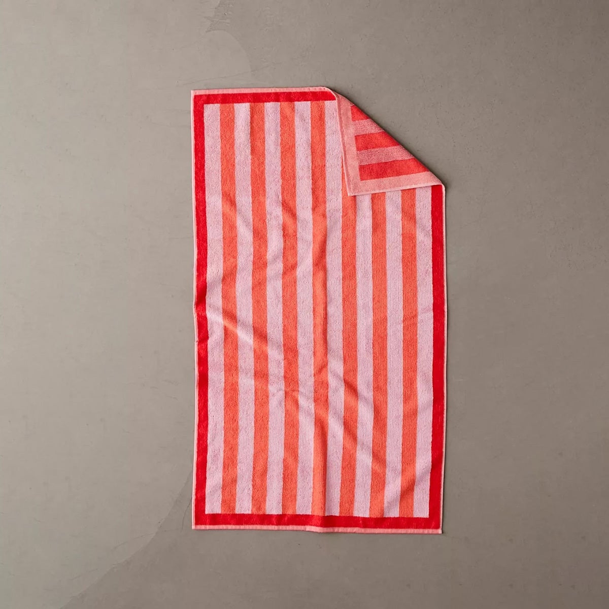 striped towel