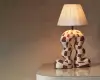 ceramic wiggly table lamp