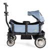 packable blue and black kids wagon