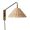 Rattan Sconce by Serena & Lily