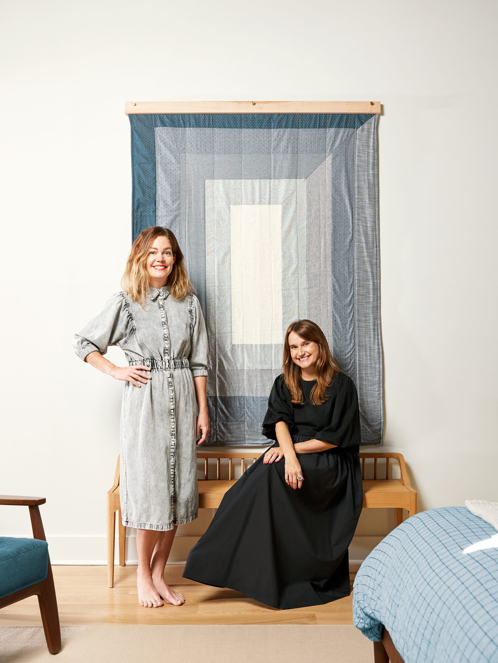 Designers Kate Hayes and Krista Sharif
