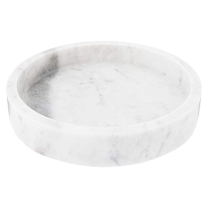 round marble tray