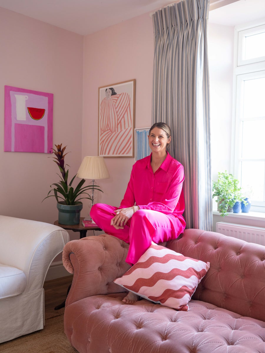 tash bradley pink living room