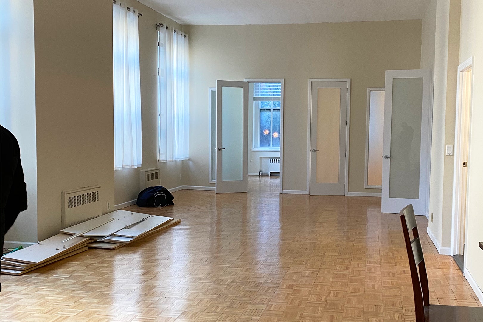 large empty apartment