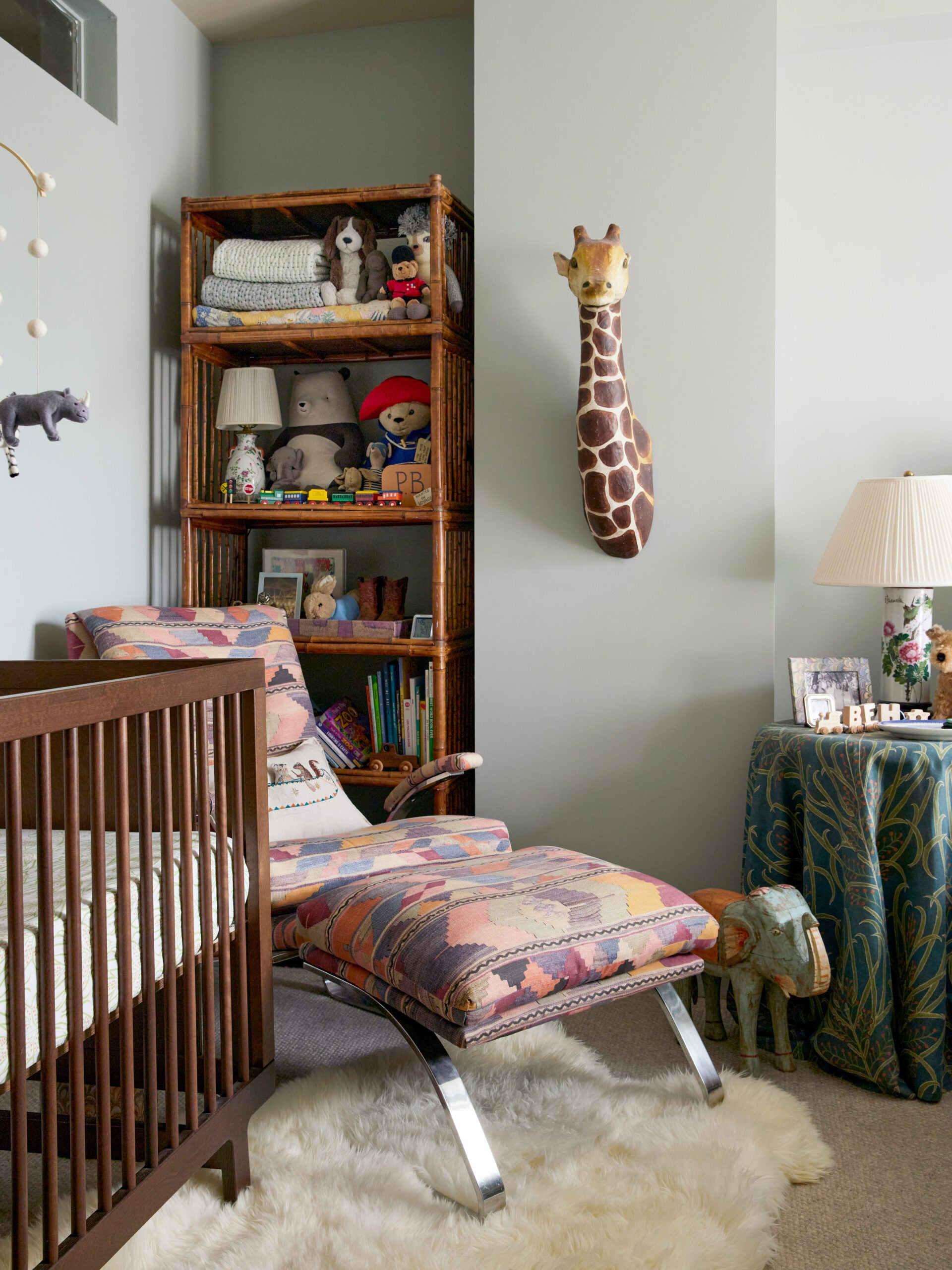 St. Frank's Founder Loves This Performance Fabric Alternative for Nurseries, Including Her Own