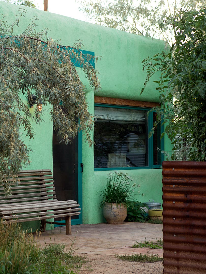 jade green home exterior