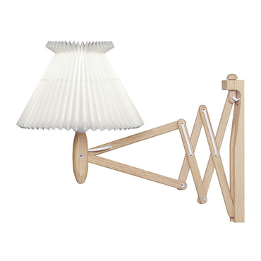 White light with accordion stand.
