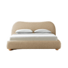 diana camel upholstered bed nest dwr