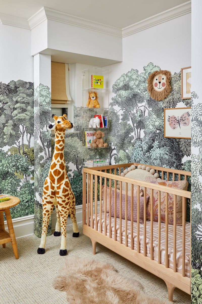 jungle inspired nursery