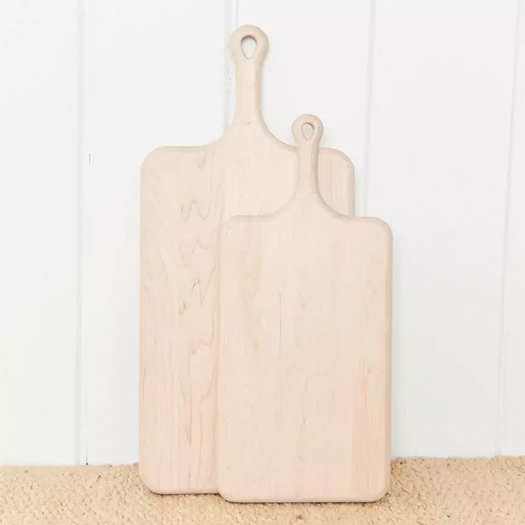 Maple Wood Farmhouse Cutting Board and Serving Boards