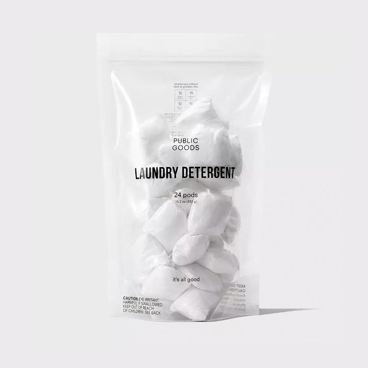 public goods laundry detergent pods