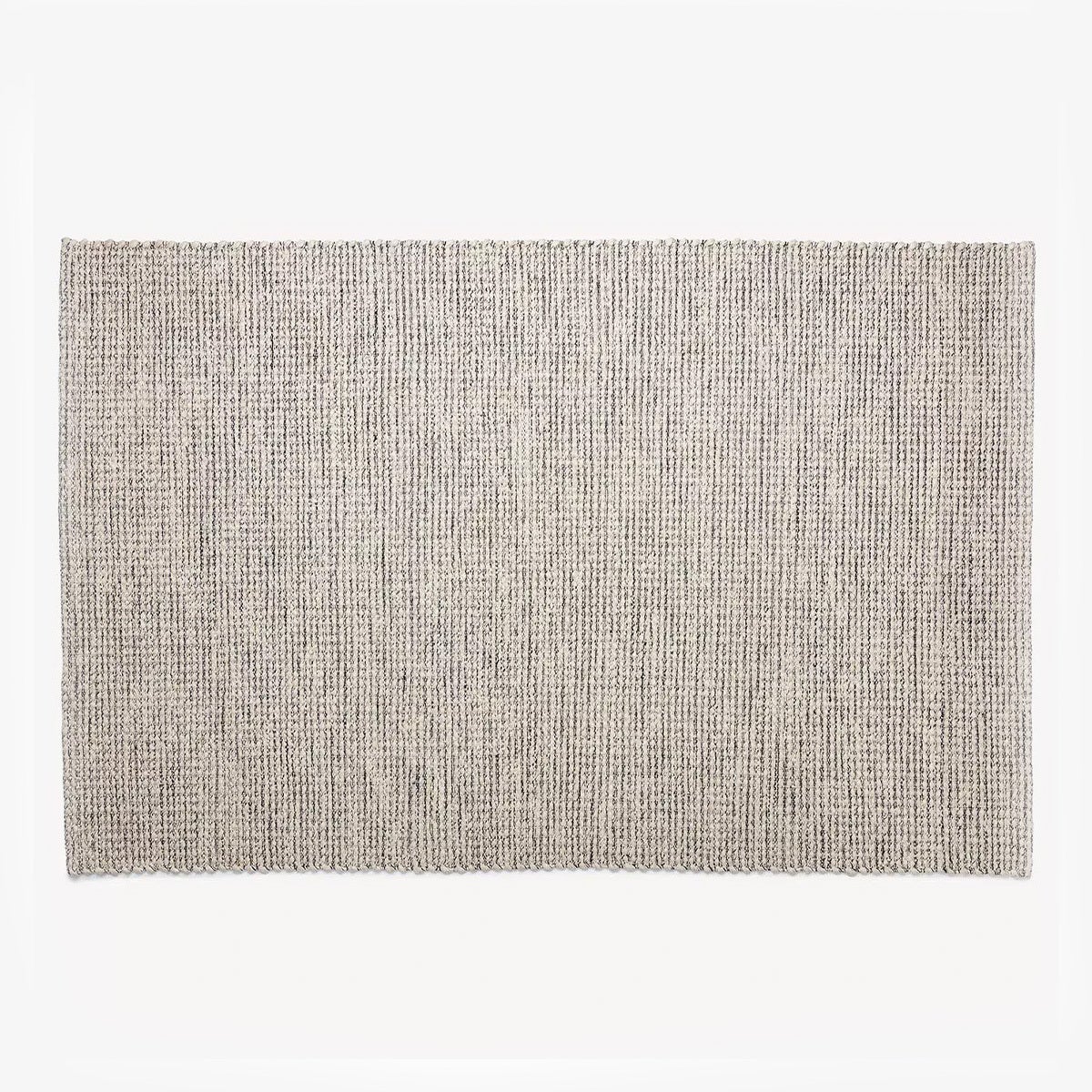 heather gray woven rug by Floyd