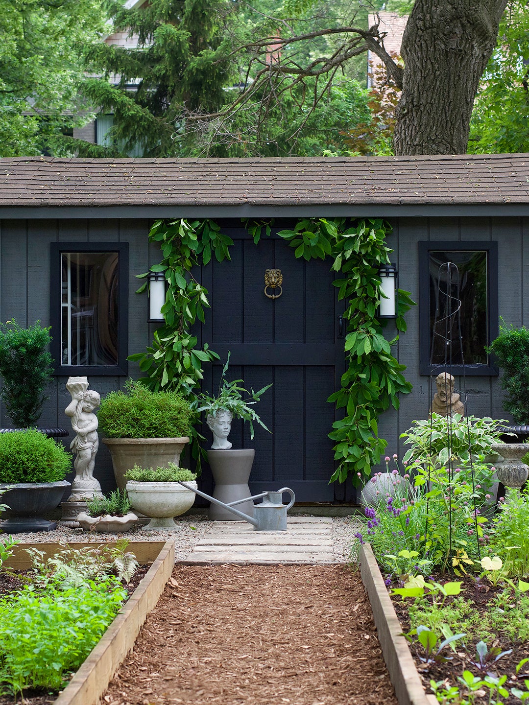 This Home's Potting Shed–Chic Vibe Isn't Just Reserved for the Backyard