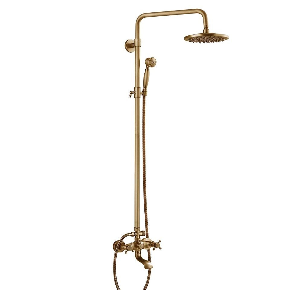 brass shower fixture