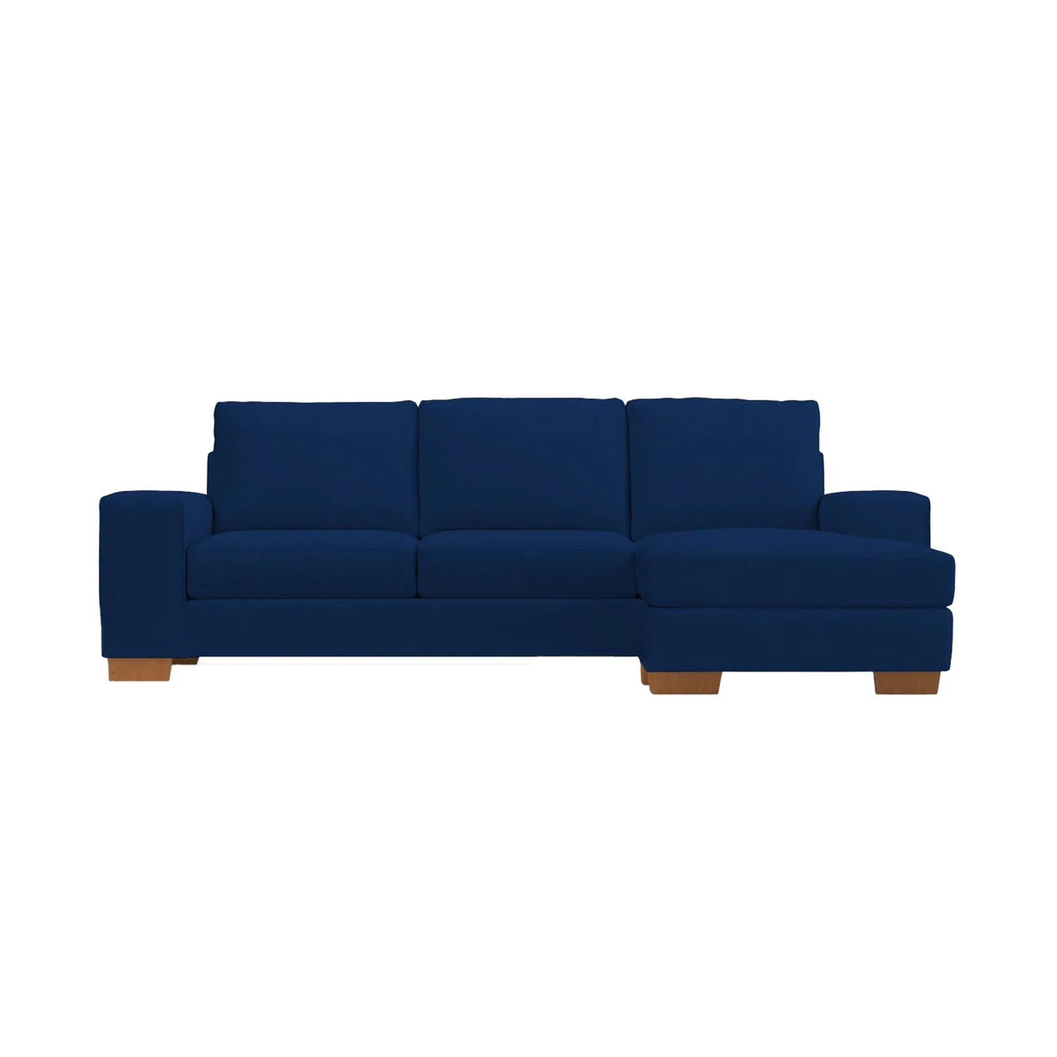 apt2b melrose reversible chaise sofa blueberry