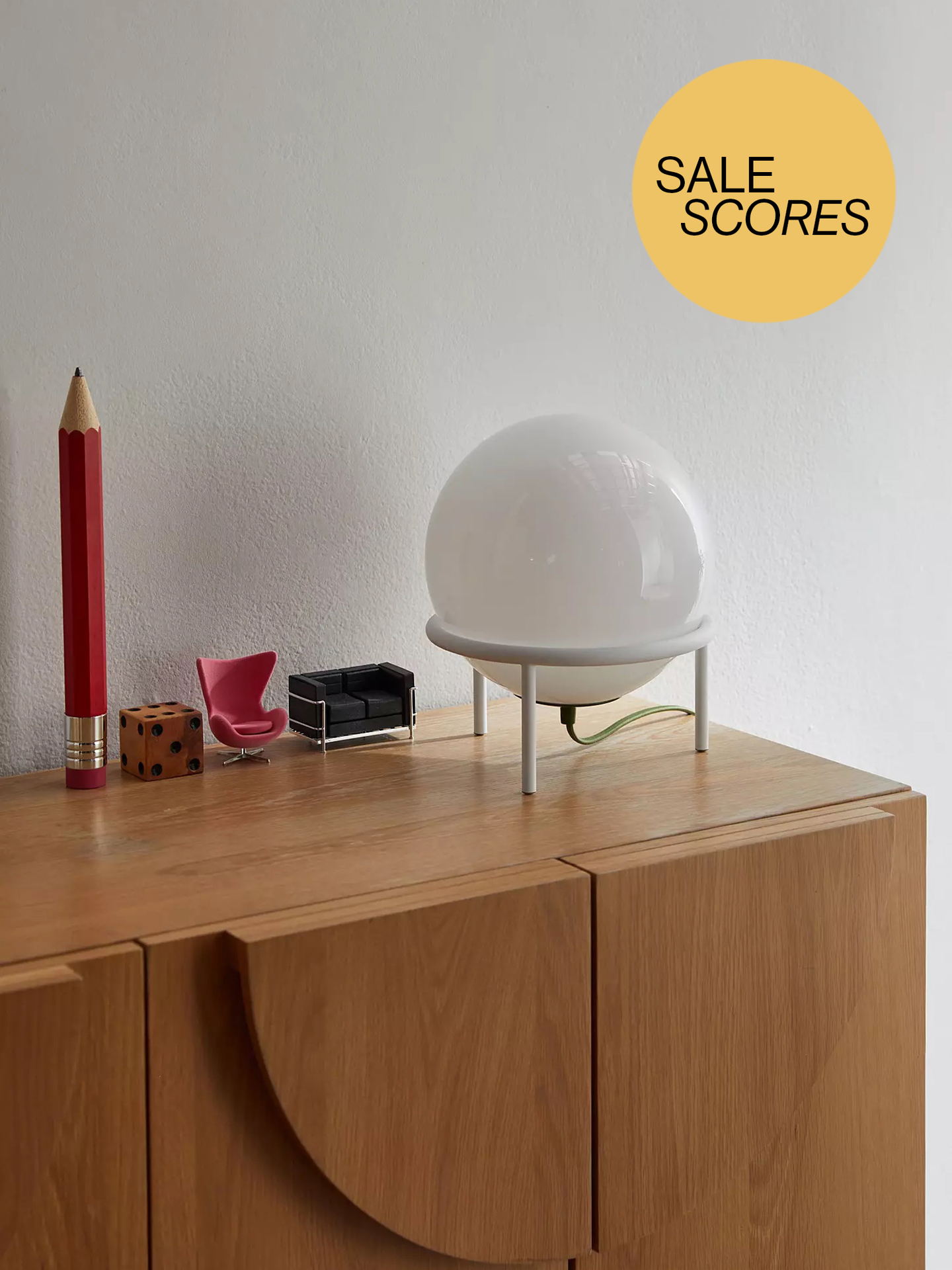 Urban Outfitters globe lamp with sale scores button