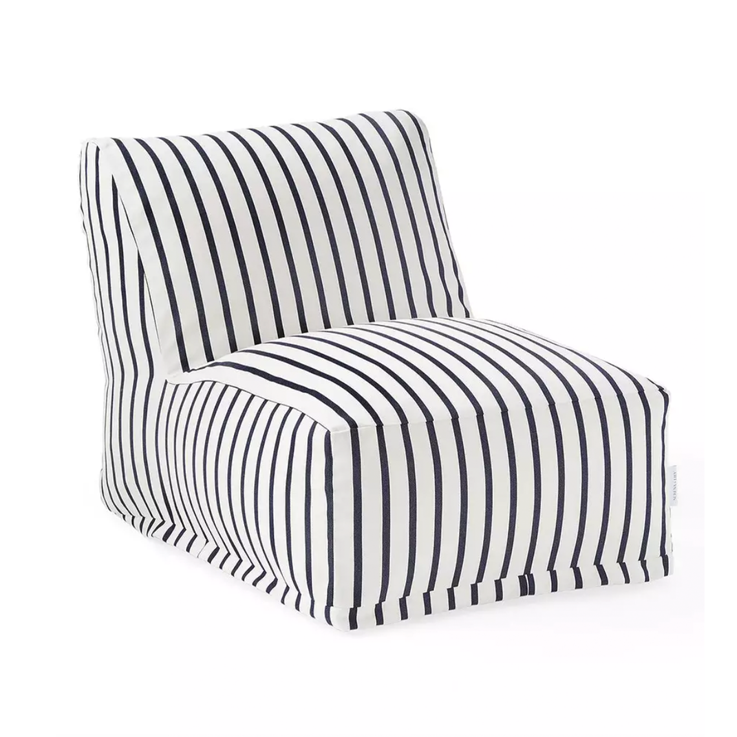 striped beanbag lounger