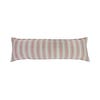 Montecito Stripe Linen Body Pillow