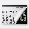 Stendig Calendar, designed by Massimo Vignelli