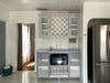 traditonal gray kitchen cabinets