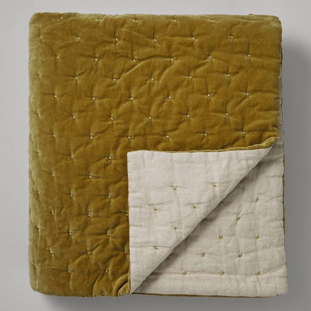 quilted throw