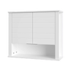 White wall cabinet