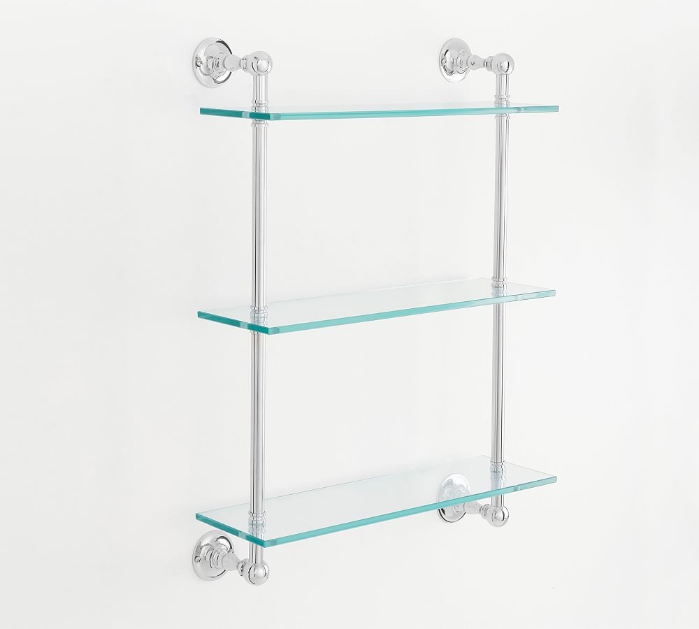 Triple Glass Shelf