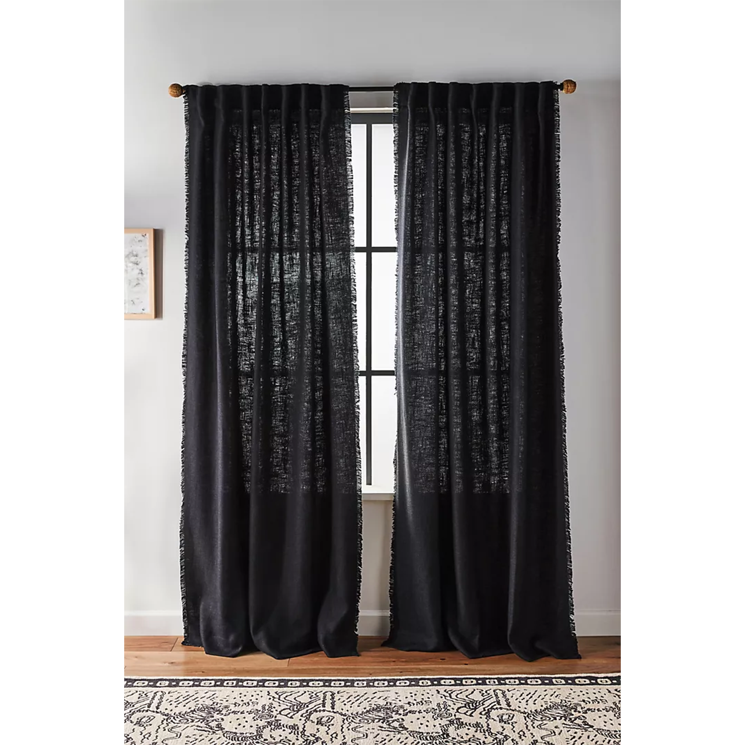 Luxe Linen Blend Curtain