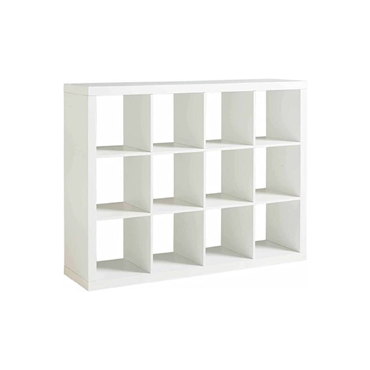 better homes and gardens 12-cube organizer in white