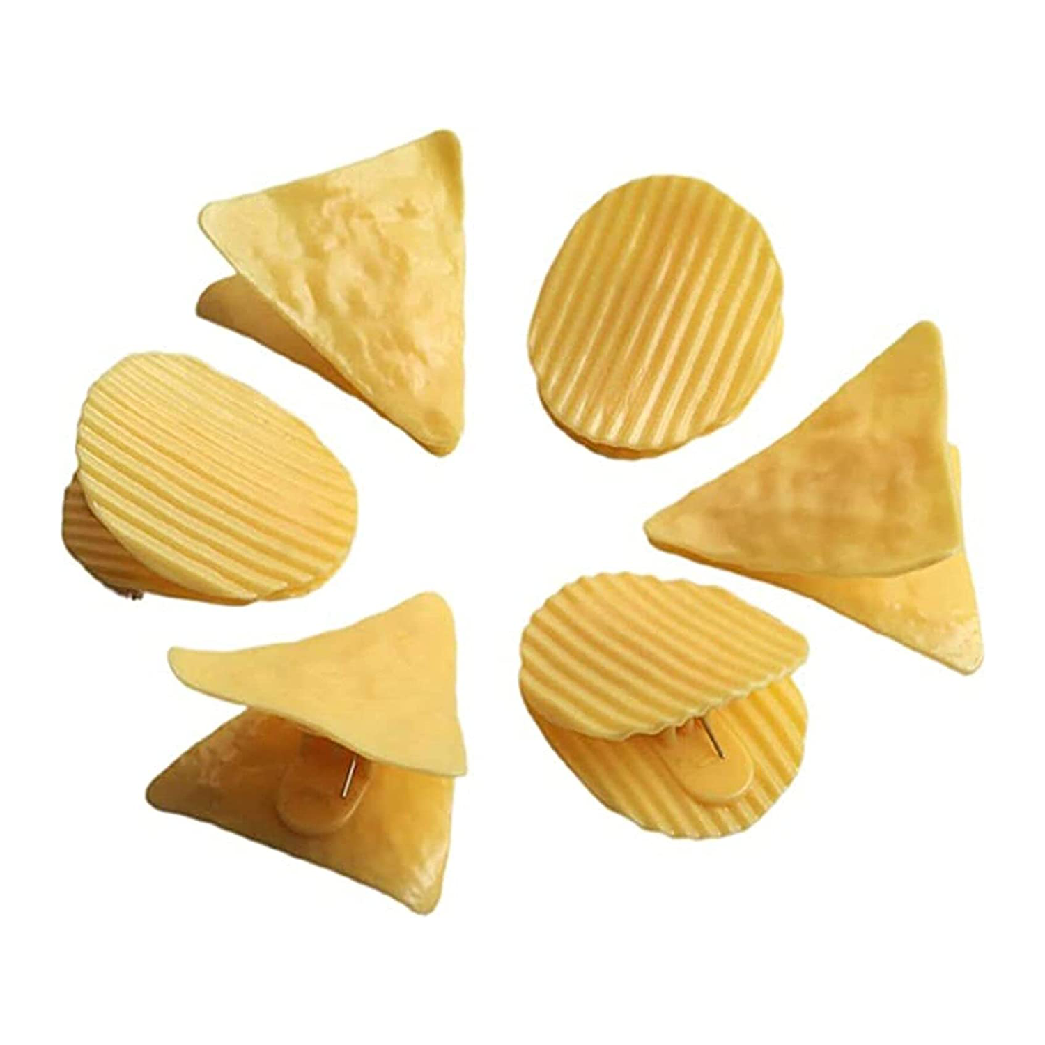 Potato and tortilla chip clips