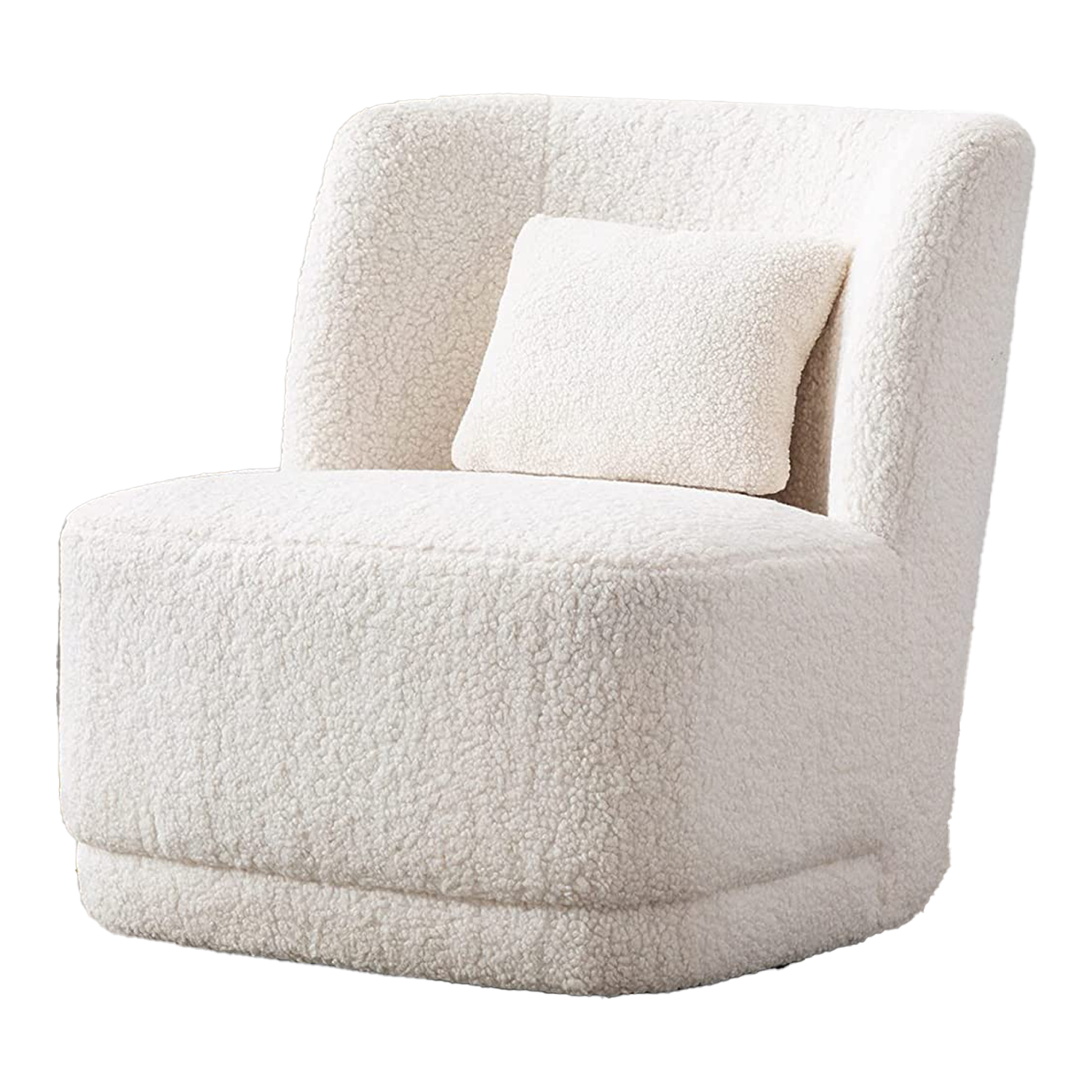 We Found a 42% Off Amazon Swivel Chair to Fuel Your Ongoing Bouclé Obsession