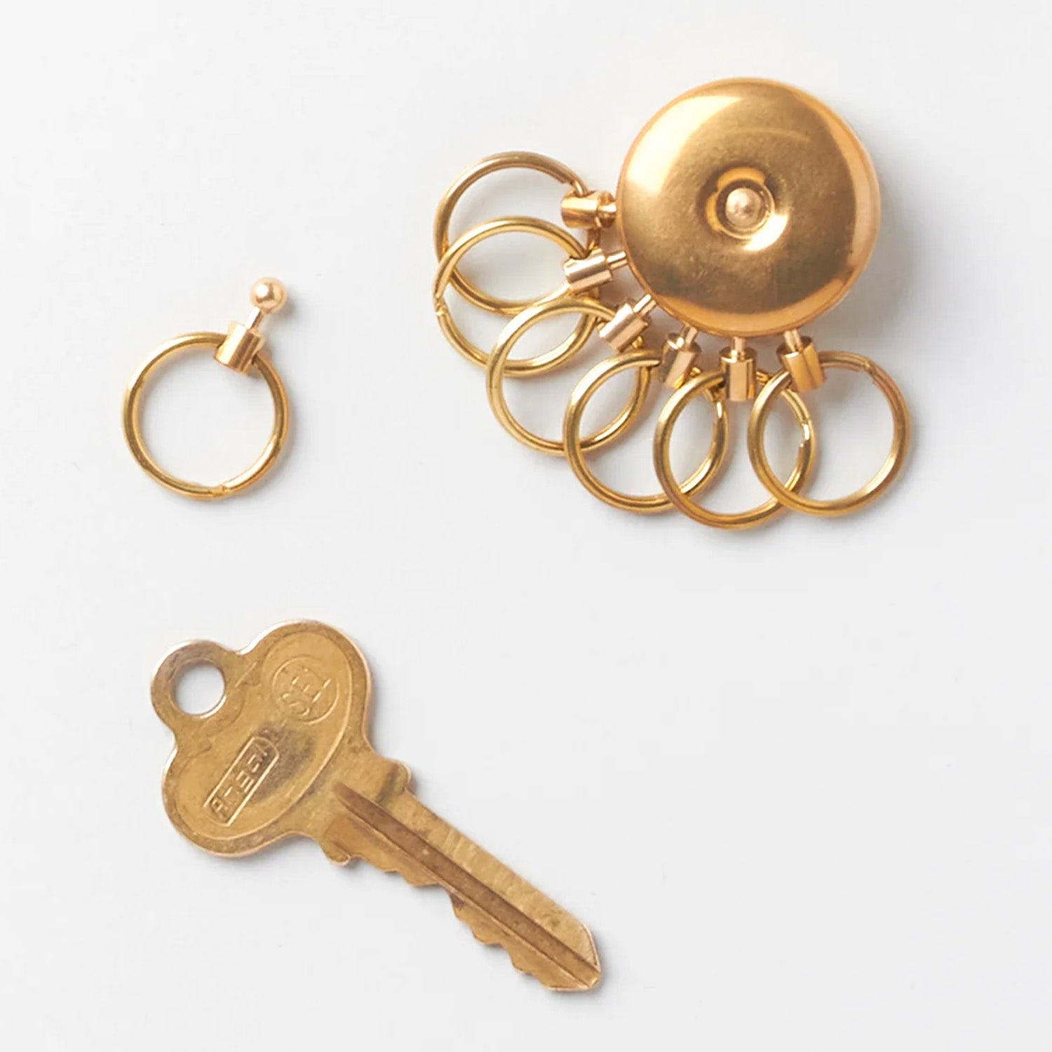 AF Brass Keychain