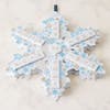 La Maison du Chocolat Advent Calendar shaped like a snowflake