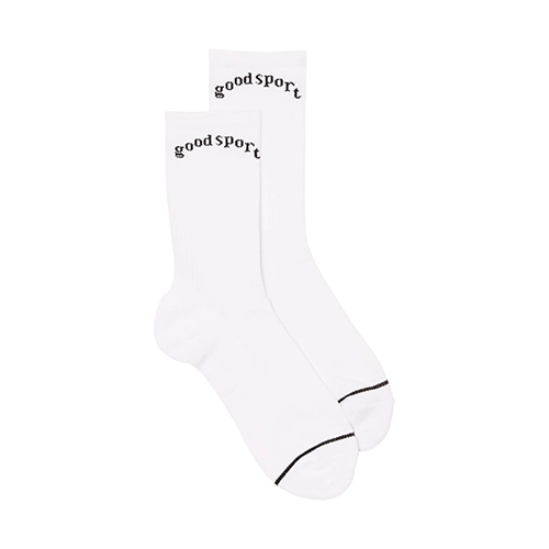 Girlfriend Collective White Crew Socks