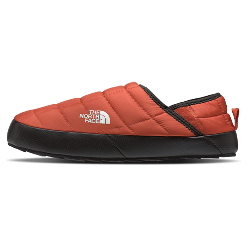 Red Puffer Slippers by North Face