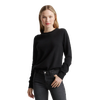 quince mongolian cashmere sweater in black