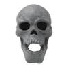 9-Inch Imitated Human Skull Gas Log for Indoor or Outdoor Fireplaces