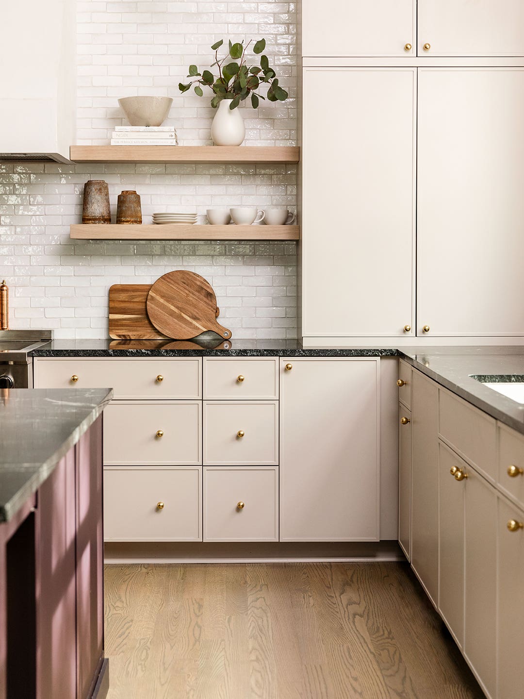 Why This Designer Tore Out Every Cabinet to Make Way for a Kitchen Full of Rosy Pink Drawers