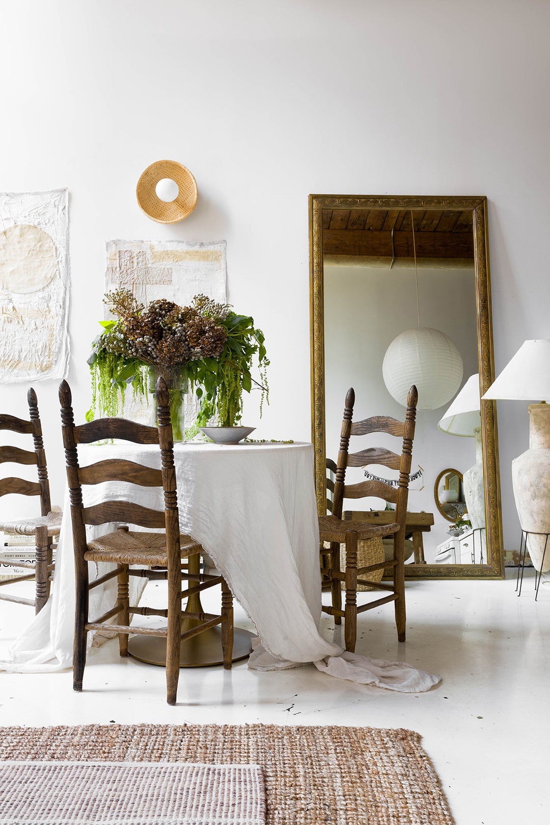 rustic dining chairs