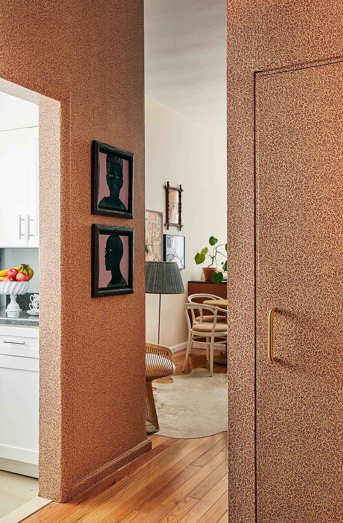 For This New Yorker, Ample Closets—Now Covered in Wallpaper—Beat More Square Feet