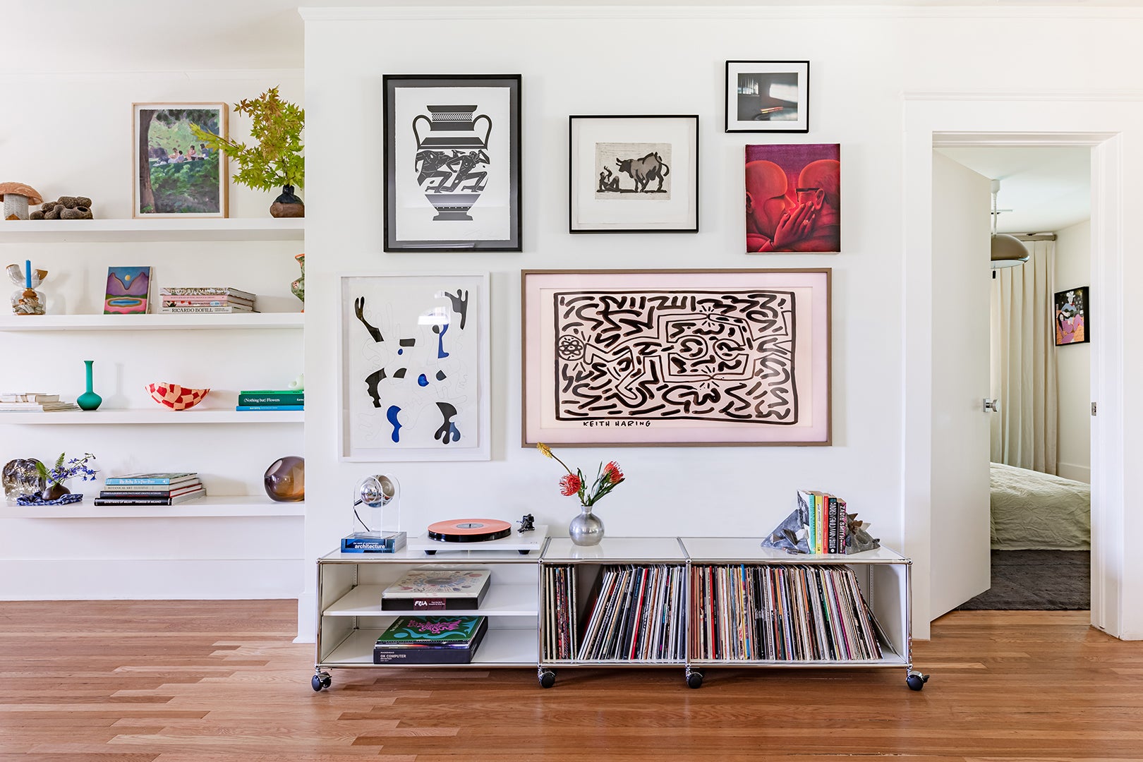 Gallery wall with Frame TV