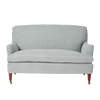 Coleridge 2-Seater Sofa With Linen Slip CoverâIce Blue OKA