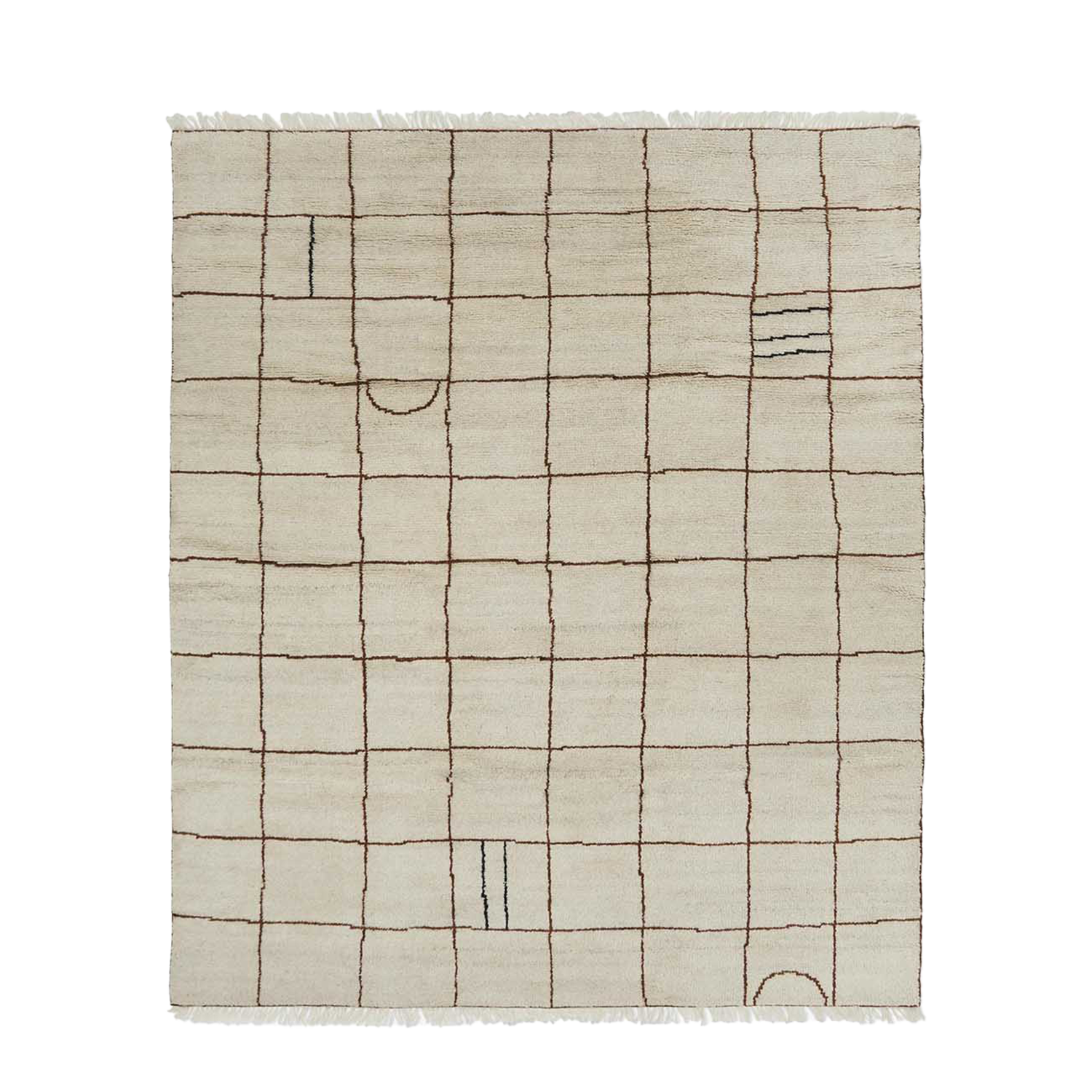 irregular grid rug sarah sherman samuel lulu and georgia