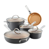 ayesha curry home cookware collection charcoal gray