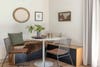 small dining banquette